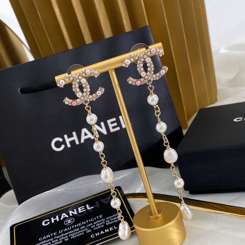Ch*el earrings